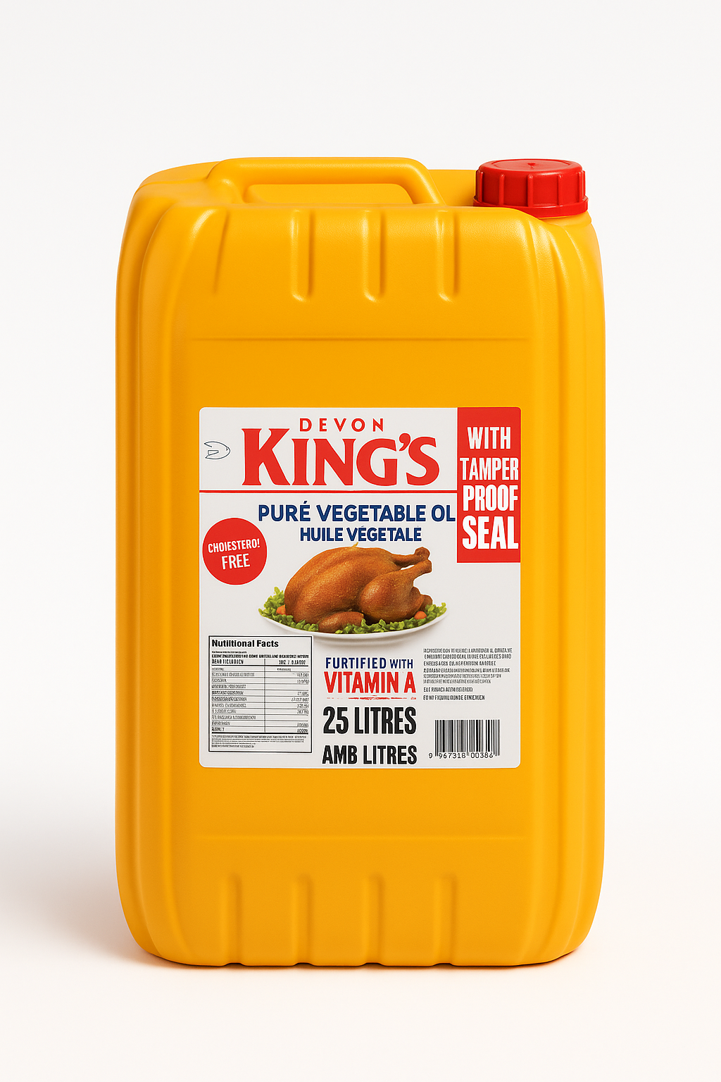 Devon King's Pure Vegetable Oil - Image 3
