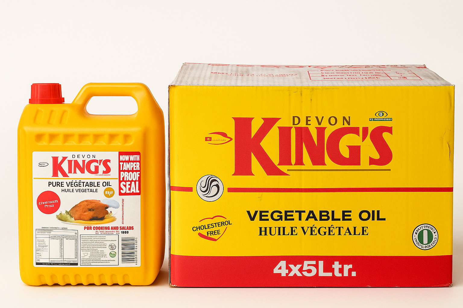 Devon King's Pure Vegetable Oil - Image 2